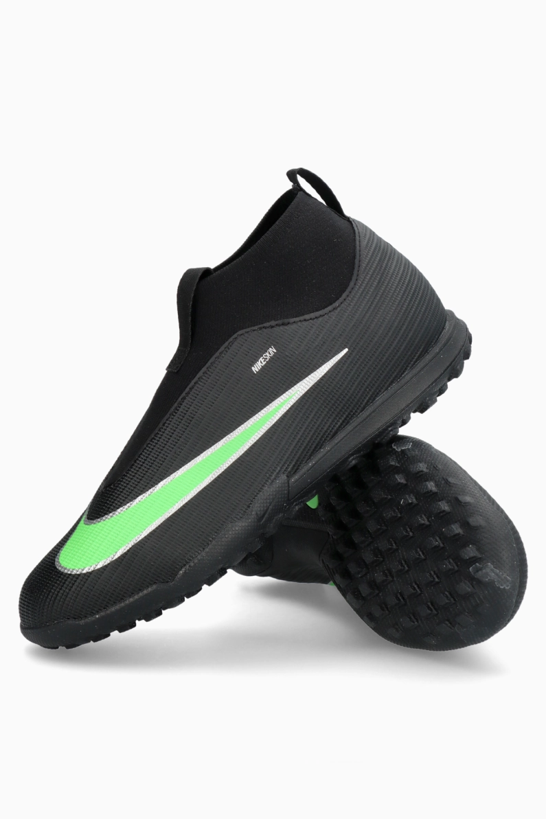 Ghete de fotbal Nike Zoom Mercurial Vapor 17 Academy TF Junior - Negru