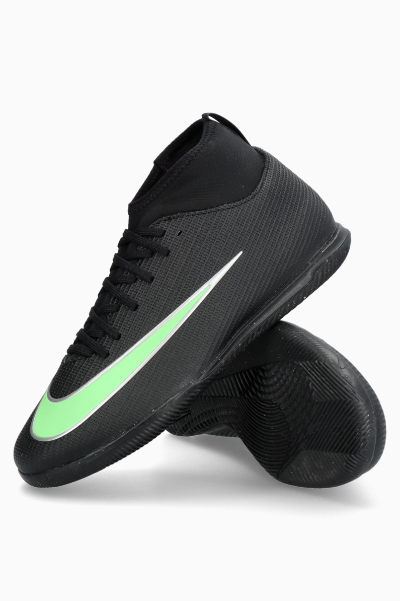 Ghete de fotbal Nike Mercurial Superfly 11 Club IC Junior - Negru