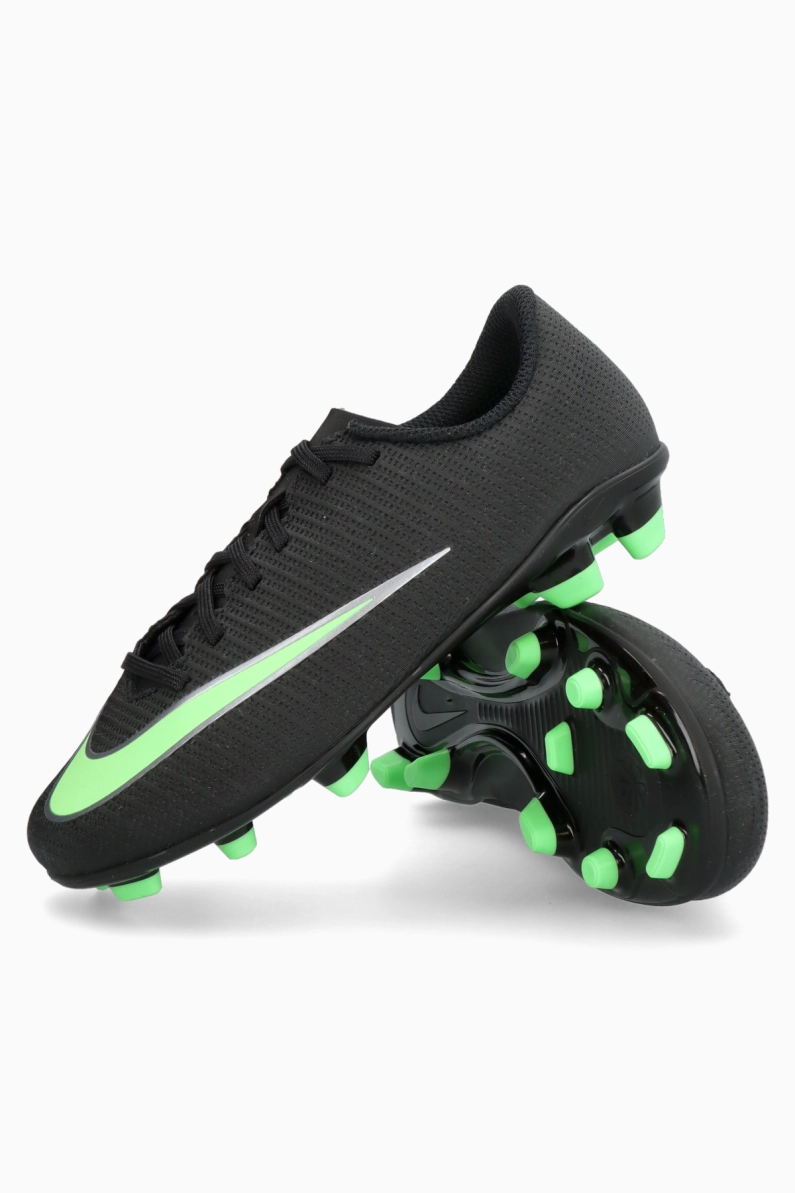 Ghete de fotbal Nike Zoom Mercurial Vapor 17 Club FG/MG Junior - Negru