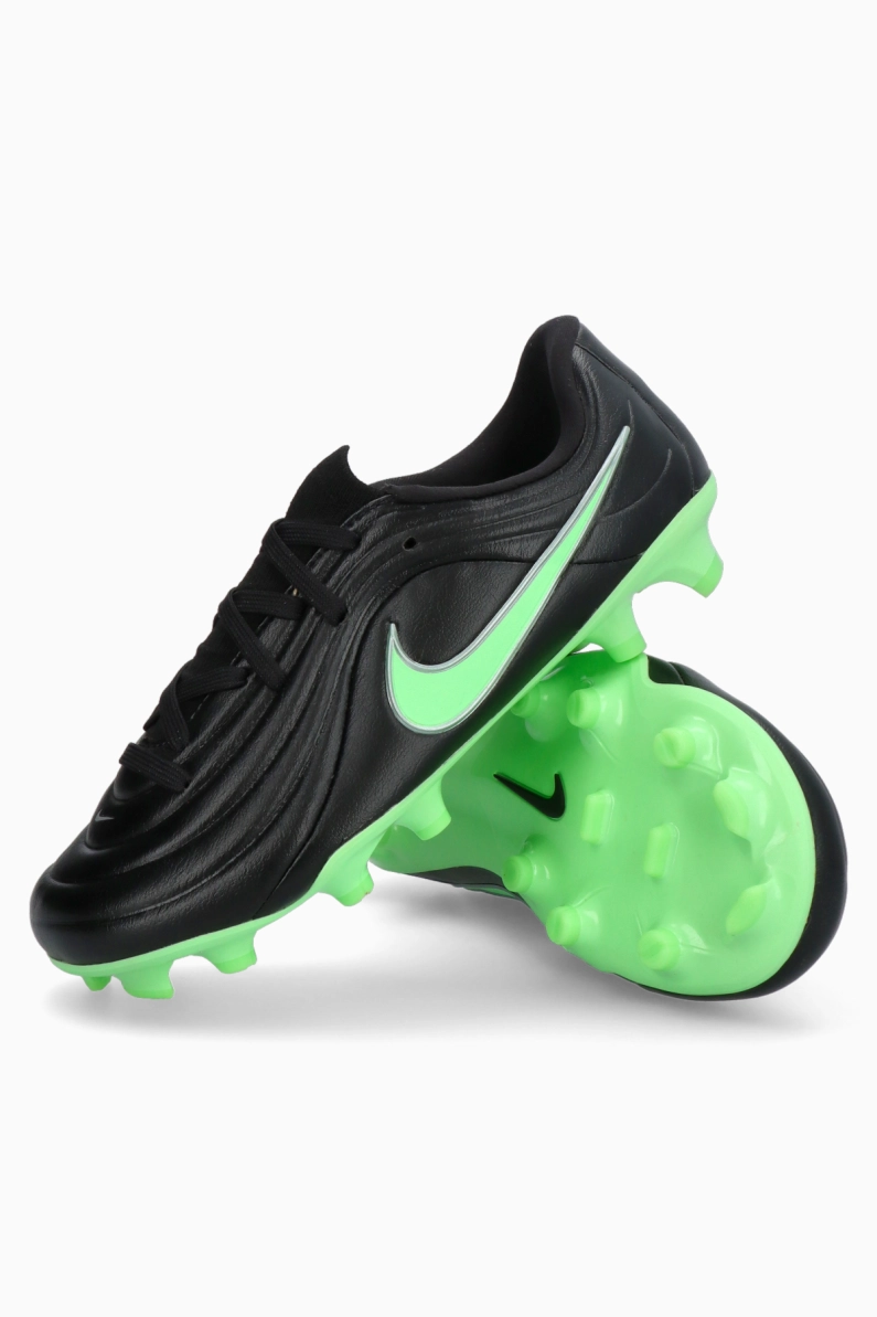 Ghete de fotbal Nike Tiempo Maestro Academy MG Junior - Negru