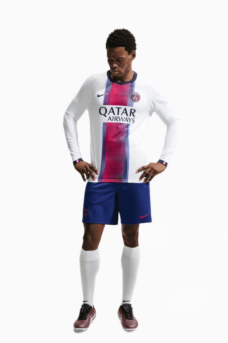 Tricou cu maneci lungi Nike PSG 26/27 Away Stadium - Alb