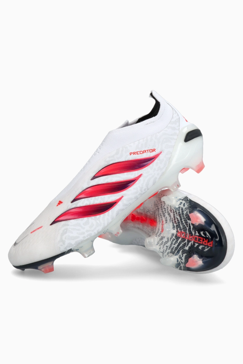 Ghete de fotbal adidas Predator Elite LL FG - Alb