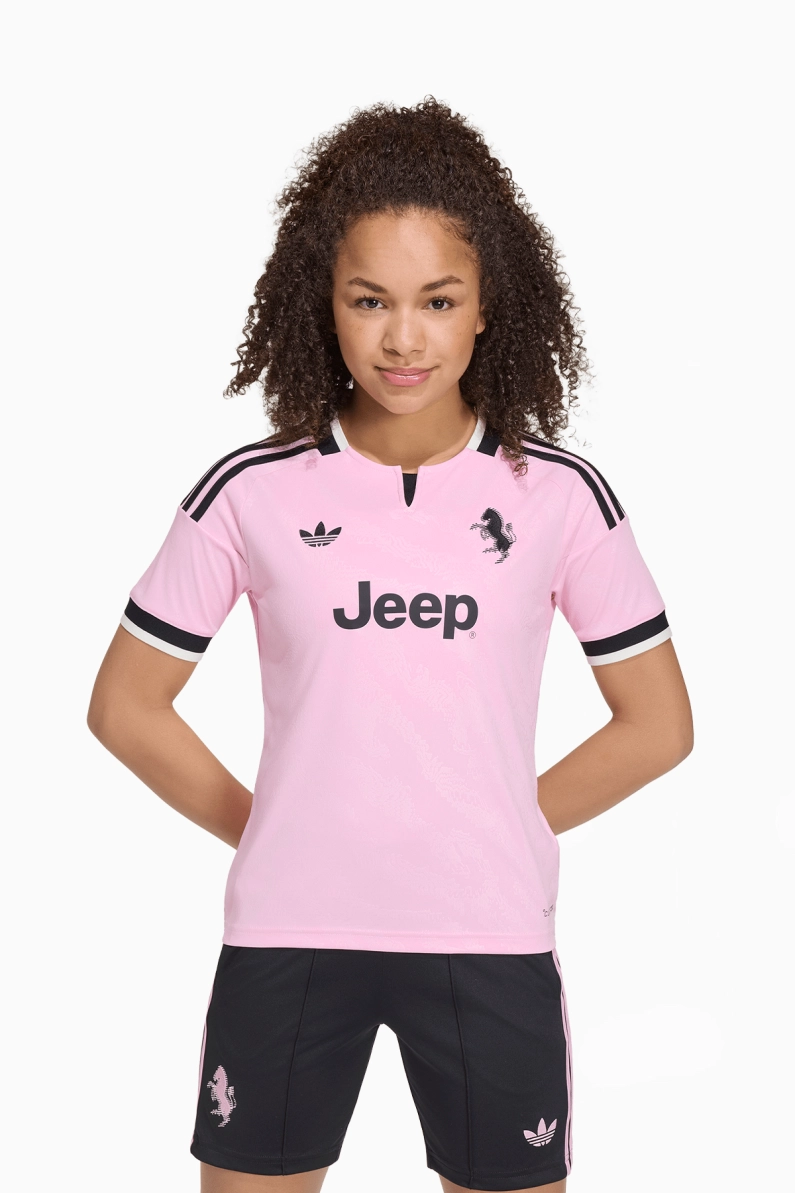 Tricou adidas Juventus FC 26/27 Away Replica Junior - Roz