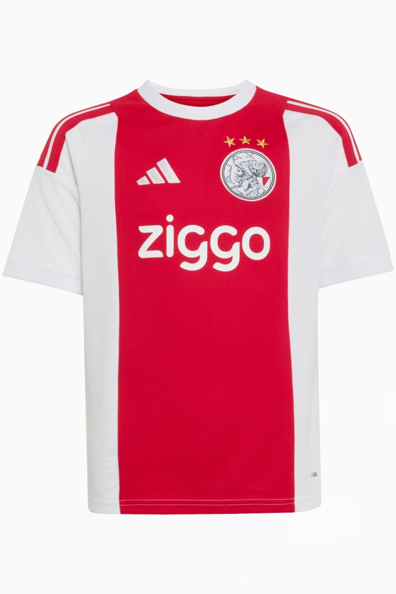 Tricou adidas Ajax Amsterdam 26/27 Home Replica Junior - Alb, Roșu