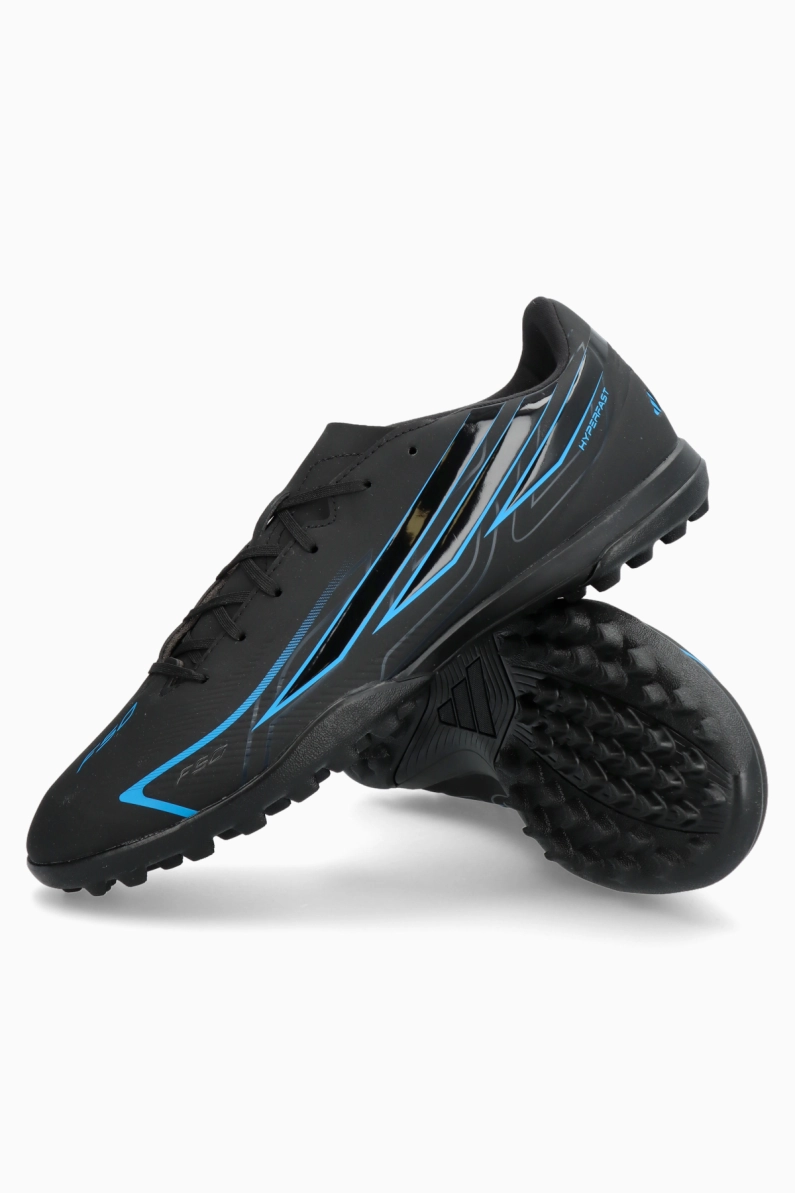 Ghete de fotbal adidas F50 Club Hyperfast TF - Negru