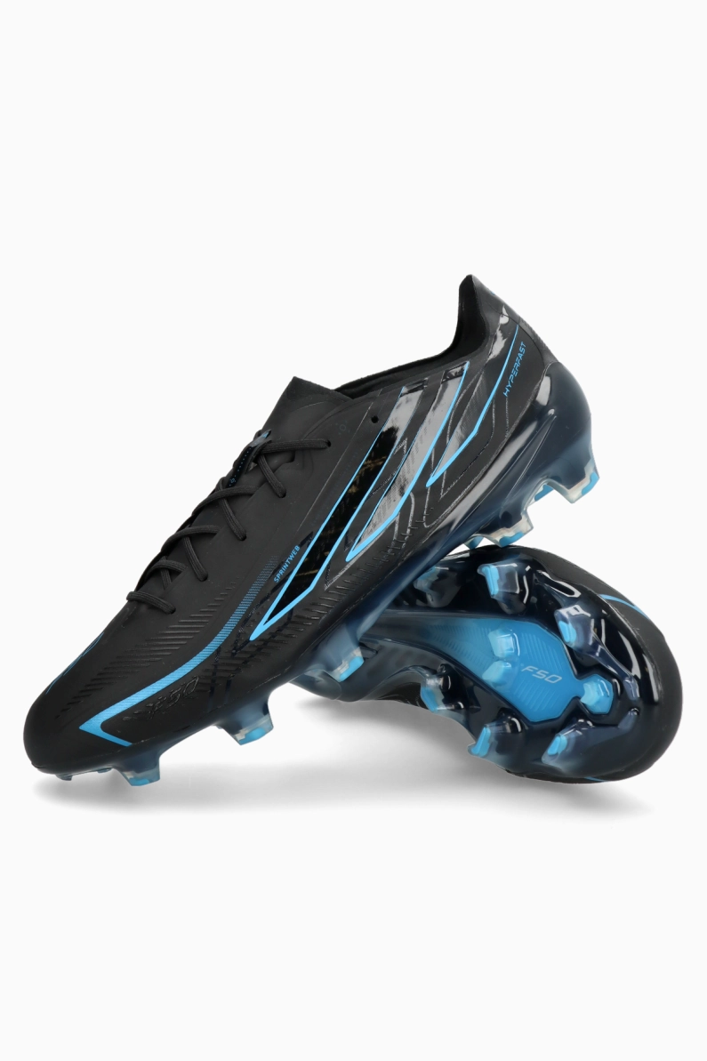 Ghete de fotbal adidas F50 Elite Hyperfast FG - Negru