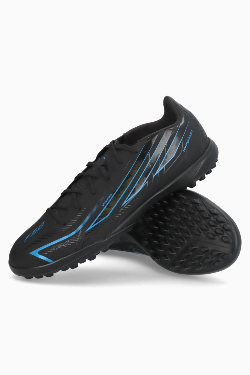 Ghete de fotbal adidas F50 League Hyperfast TF - Negru