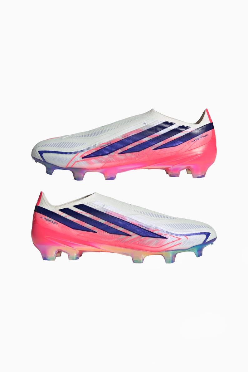 Ghete de fotbal adidas F50 Elite Hyperfast LL FG - Alb