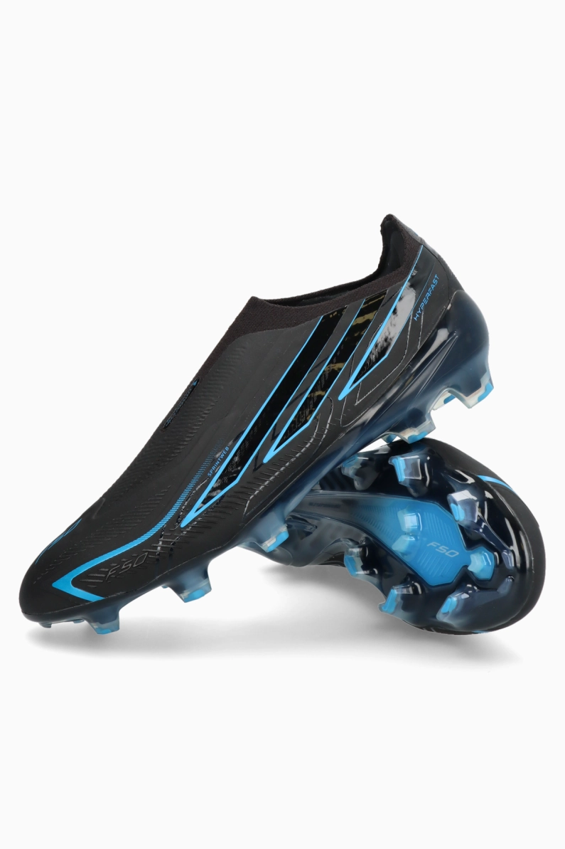Ghete de fotbal adidas F50 Elite Hyperfast LL FG - Negru