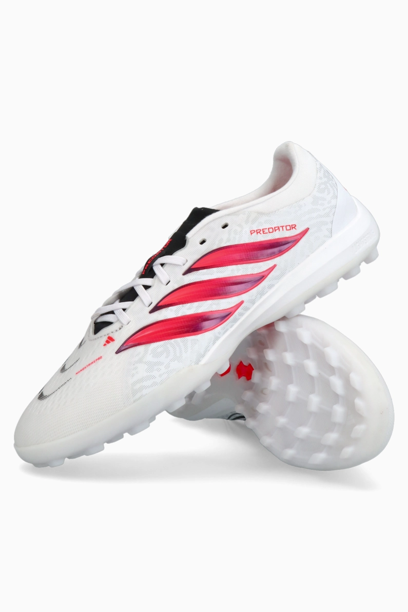 Ghete de fotbal adidas Predator Pro TF - Alb