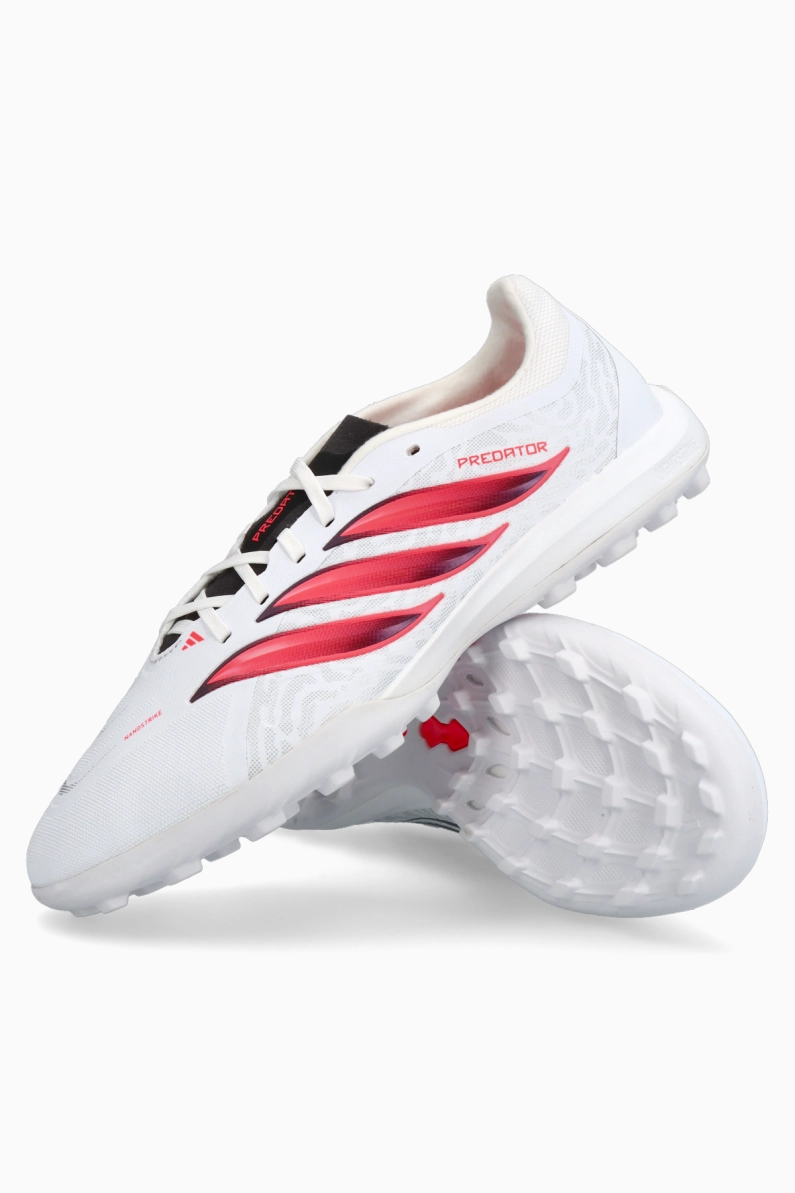 Ghete de fotbal adidas Predator League TF Junior - Alb