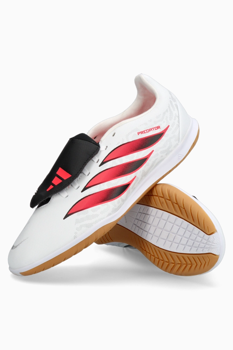 Ghete de fotbal adidas Predator Club FT IN Sala Junior - Alb
