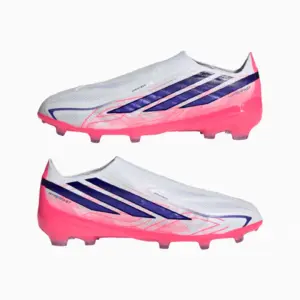 Ghete de fotbal adidas F50 Elite Hyperfast LL FG - Alb