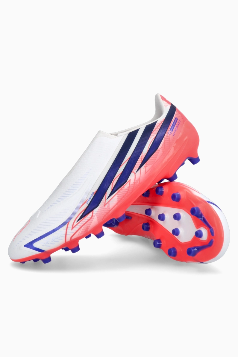 Ghete de fotbal adidas F50 League Hyperfast LL AG - Alb