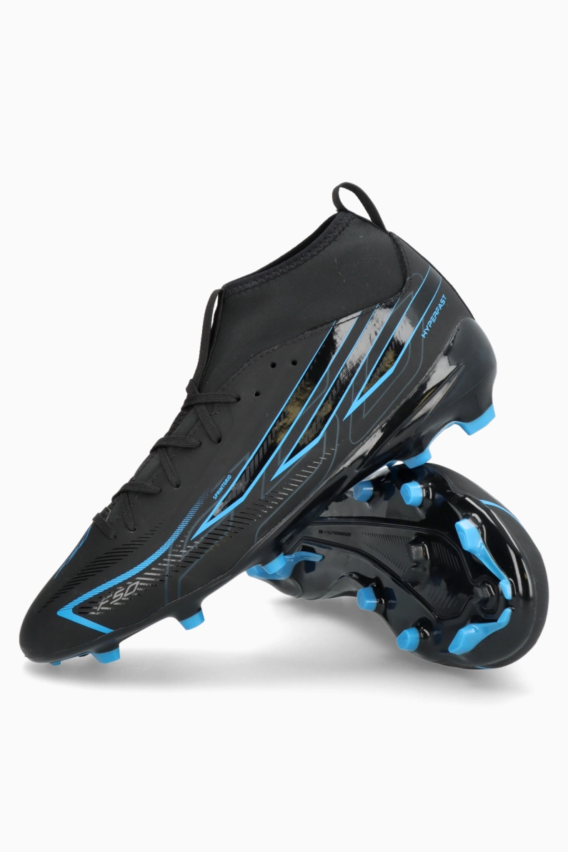 Ghete de fotbal adidas F50 League Hyperfast Mid FG Junior - Negru
