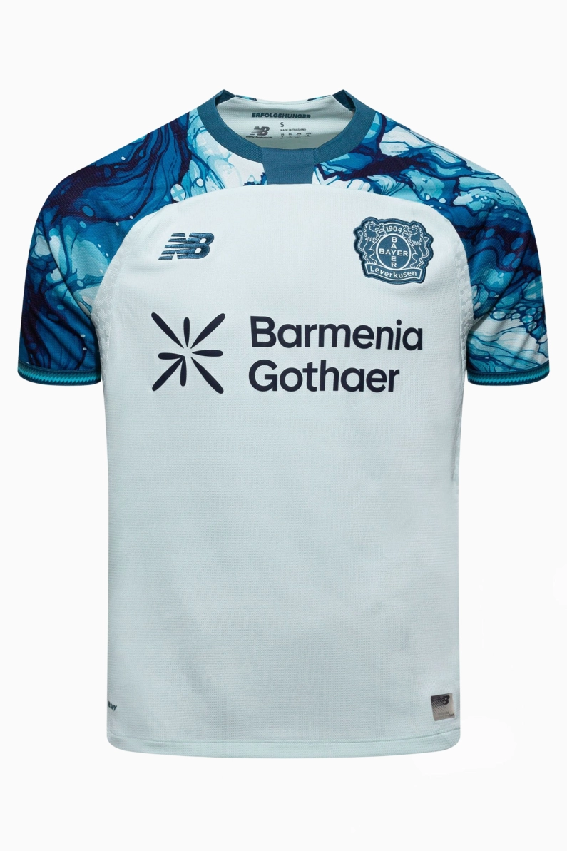 Tricou New Balance Bayer 04 Leverkusen 26/27 Away Replica - Albastru