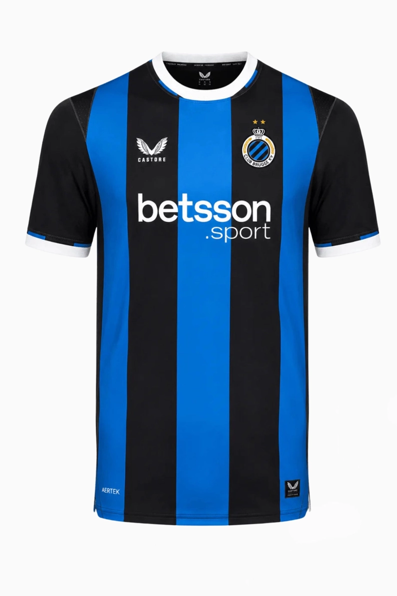Tricou Castore Club Brugge 26/27 Home - Negru, Albastru