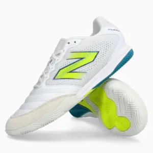 Ghete de fotbal New Balance Furon V9 Pro IN - Alb