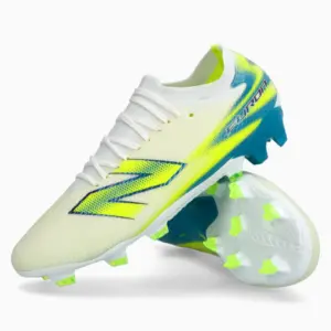 Ghete de fotbal New Balance Furon V9 Team FG - Alb