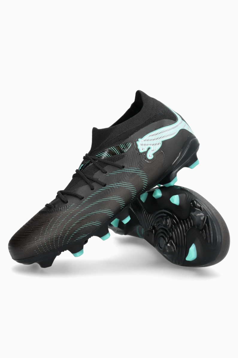 Ghete de fotbal Puma Future 9 Match FG/AG - Negru