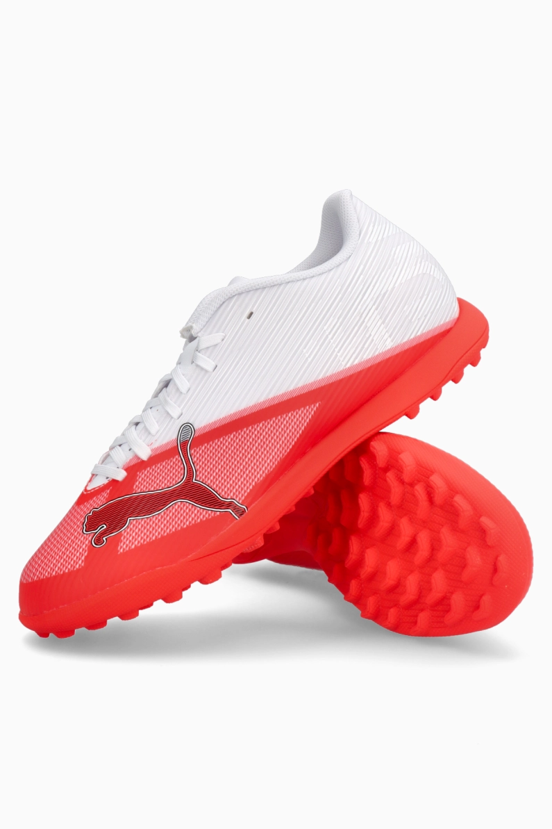 Ghete de fotbal Puma Ultra 7 Play TT - Alb, Roșu