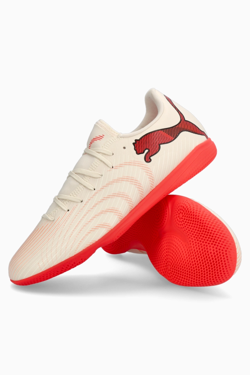 Ghete de fotbal Puma Future 9 Play IN - Alb