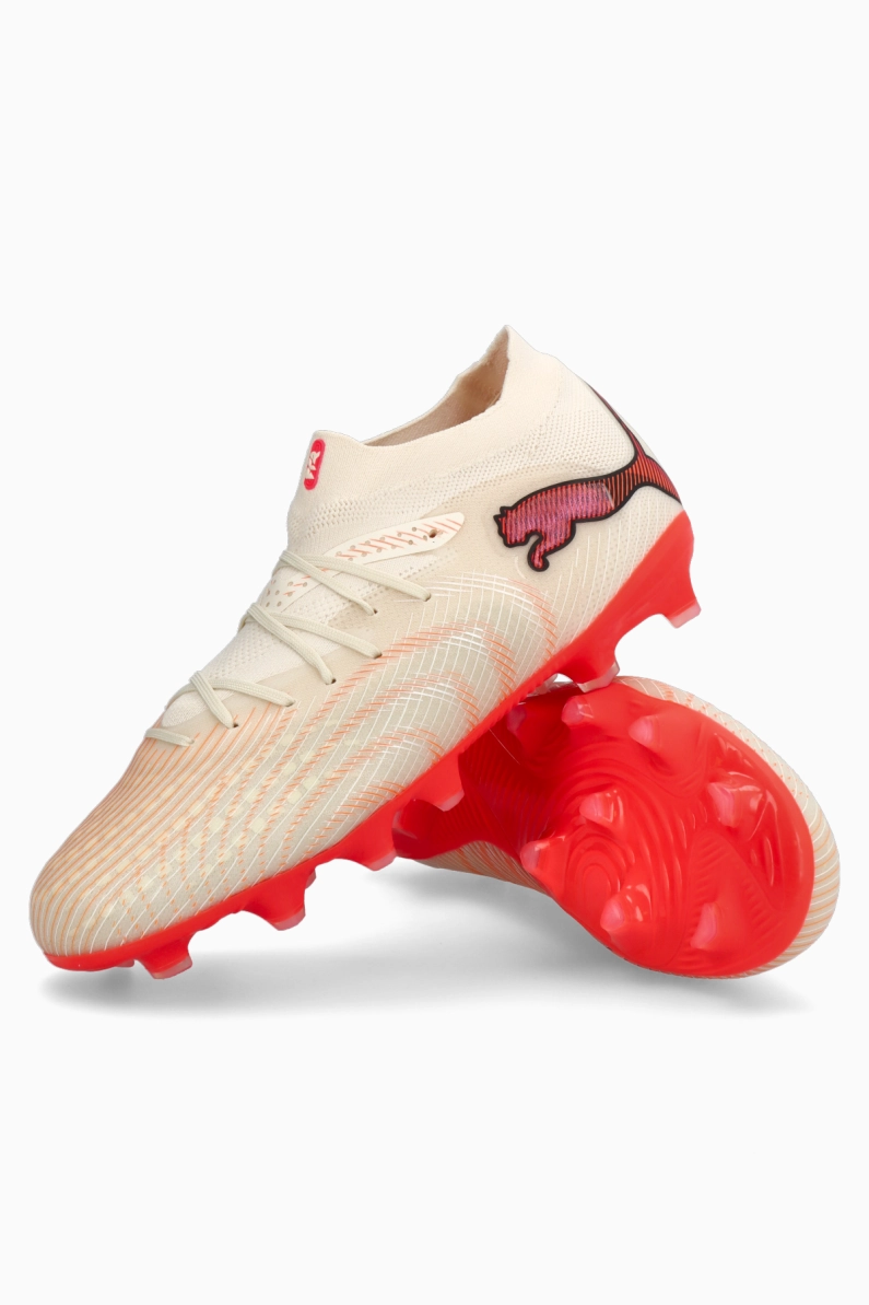 Ghete de fotbal Puma Future 9 Pro FG/AG Junior - Alb