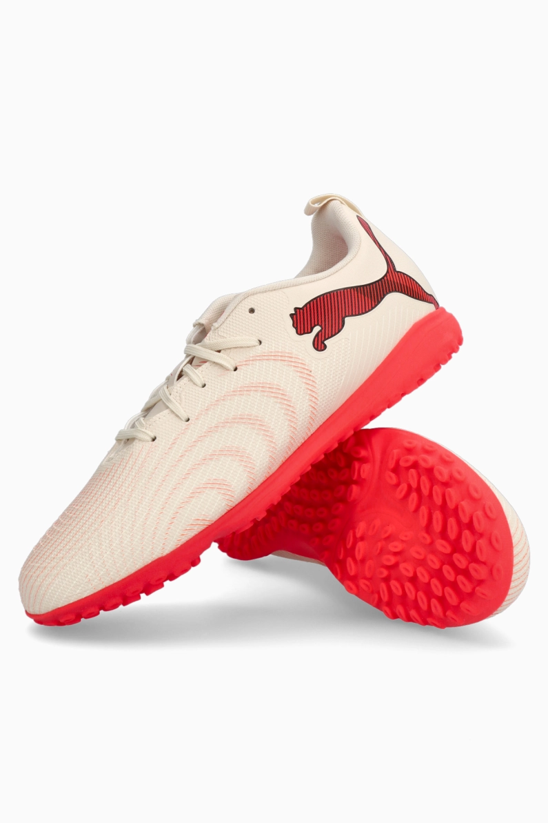 Ghete de fotbal Puma Future 9 Play TT Junior - Alb