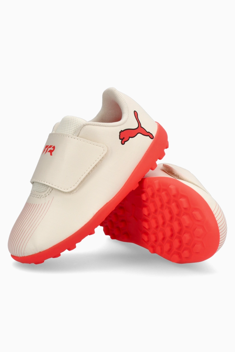Ghete de fotbal Puma Future 9 Play V TT Junior - Alb