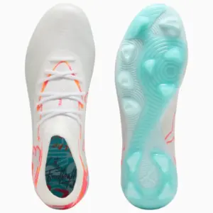 Ghete de fotbal Puma Future 9 Match FG/AG pentru femei - Alb (PSH-109212 01-P) Ghete pentru iarbă, Ghete Semi-amatori, Puma Brilliance Pack, Puma Future