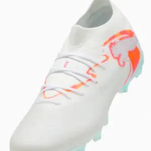Ghete de fotbal Puma Future 9 Match FG/AG pentru femei - Alb (PSH-109212 01-P) Ghete pentru iarbă, Ghete Semi-amatori, Puma Brilliance Pack, Puma Future