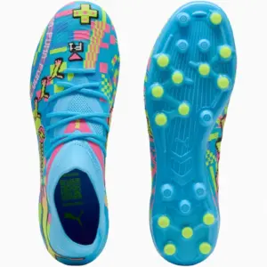 Ghete de fotbal Puma Future 9 Match MG - Albastru (PSH-109215 01-P) Ghete fotbal sintetic, Ghete Semi-amatori, Puma Future, Puma Level Up