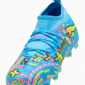 Ghete de fotbal Puma Future 9 Match FG/AG Junior - Albastru (PSH-109216 01-P) Ghete pentru iarbă, Ghete Semi-amatori, Puma Future, Puma Level Up