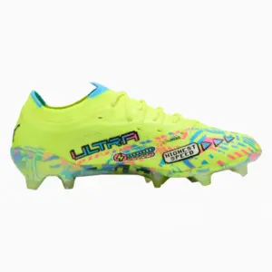 Ghete de fotbal Puma Ultra Nitro 7 Ultimate FG - Lămâie Verde (PSH-109238 01-P) Ghete Elite / Profesionale, Ghete pentru iarbă, Puma Level Up, Puma Ultra