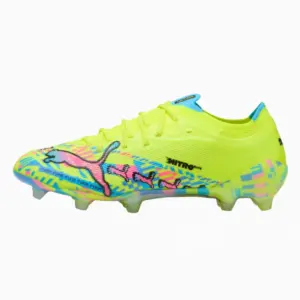 Ghete de fotbal Puma Ultra Nitro 7 Ultimate FG - Lămâie Verde (PSH-109238 01-P) Ghete Elite / Profesionale, Ghete pentru iarbă, Puma Level Up, Puma Ultra