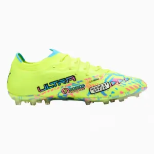 Ghete de fotbal Puma Ultra Nitro 7 Ultimate MG - Lămâie Verde (PSH-109239 01-P) Ghete Elite / Profesionale, Ghete fotbal sintetic, Puma Level Up, Puma Ultra