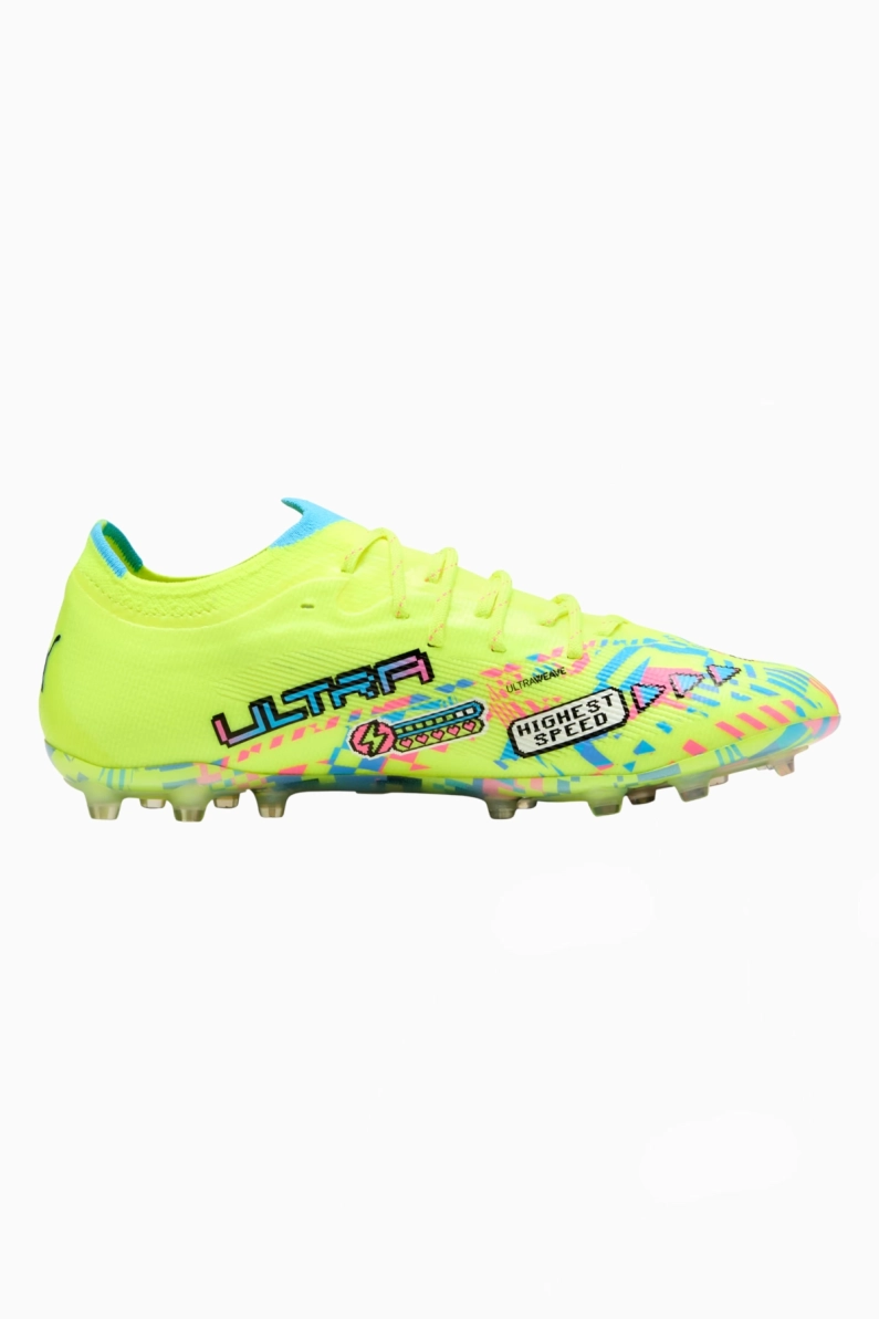 Ghete de fotbal Puma Ultra Nitro 7 Ultimate MG – Lămâie Verde (PSH-109239 01-P) Ghete Elite / Profesionale, Ghete fotbal sintetic, Puma Level Up, Puma Ultra Ghete de fotbal Puma Ultra Nitro 7 Ultimate MG - Lămâie Verde (PSH-109239 01-P) Ghete Elite / Profesionale, Ghete fotbal sintetic, Puma Level Up, Puma Ultra
