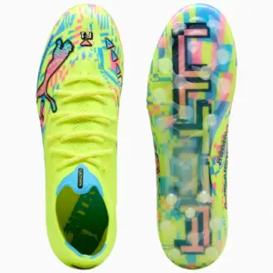 Ghete de fotbal Puma Ultra Nitro 7 Ultimate MG - Lămâie Verde (PSH-109239 01-P) Ghete Elite / Profesionale, Ghete fotbal sintetic, Puma Level Up, Puma Ultra
