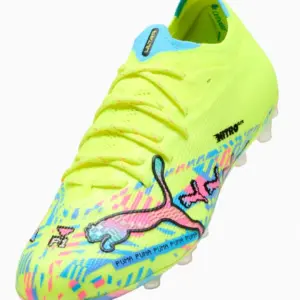 Ghete de fotbal Puma Ultra Nitro 7 Ultimate MG - Lămâie Verde (PSH-109239 01-P) Ghete Elite / Profesionale, Ghete fotbal sintetic, Puma Level Up, Puma Ultra