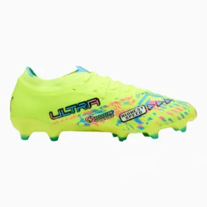 Ghete de fotbal Puma Ultra Nitro 7 Match FG/AG - Lămâie Verde (PSH-109240 01-P) Ghete pentru iarbă, Ghete Semi-amatori, Puma Level Up, Puma Ultra