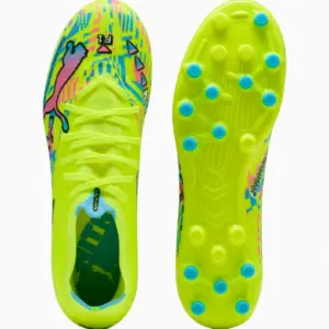 Ghete de fotbal Puma Ultra Nitro 7 Match MG - Lămâie Verde (PSH-109241 01-P) Ghete fotbal sintetic, Ghete Semi-amatori, Puma Level Up, Puma Ultra