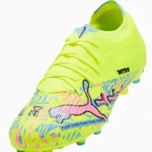 Ghete de fotbal Puma Ultra Nitro 7 Match MG - Lămâie Verde (PSH-109241 01-P) Ghete fotbal sintetic, Ghete Semi-amatori, Puma Level Up, Puma Ultra