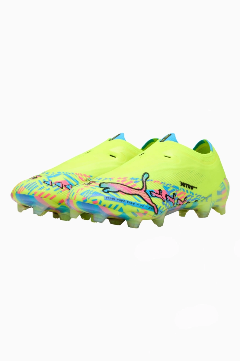 Ghete de fotbal Puma Ultra Nitro 7 Ultimate LL FG - Lămâie Verde