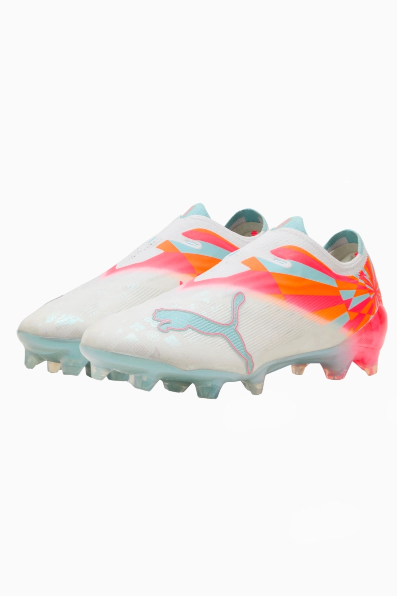 Ghete de fotbal Ultra Nitro 7 Ultimate LL FG pentru femei - Alb