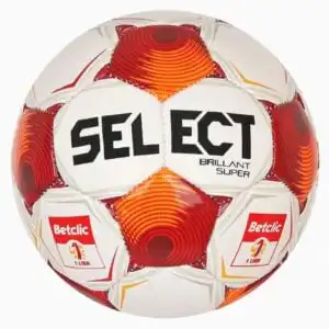 Minge Select Brillant Super MB FIFA v25 Betclic 1 Liga dimensiunea 5 - Alb