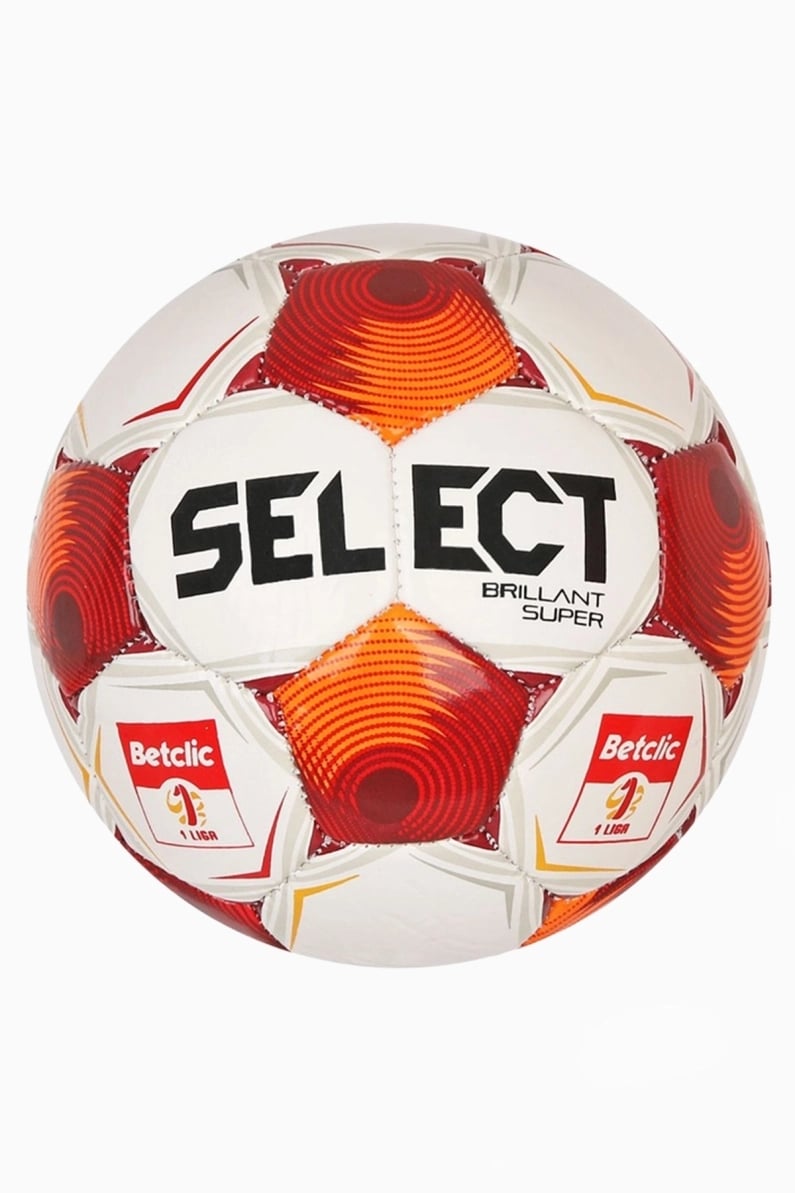 Minge Select Brillant Super MB FIFA v25 Betclic 1 Liga dimensiunea 5 - Alb