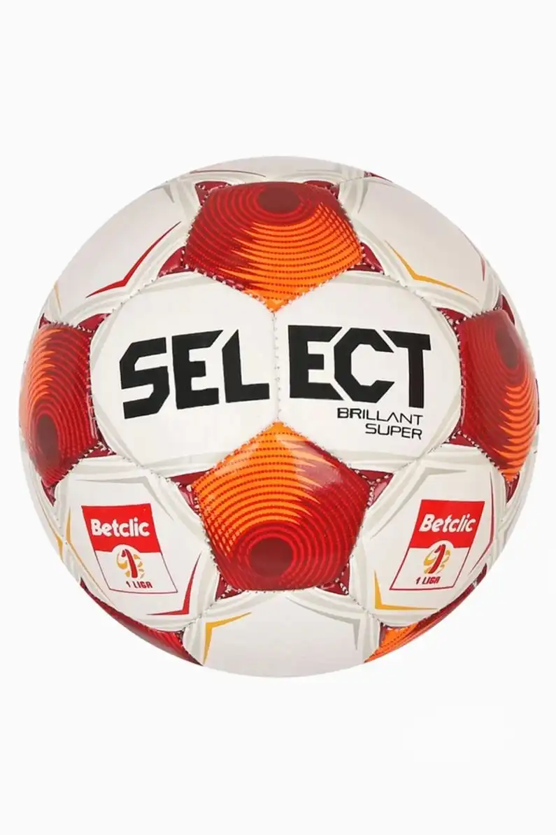 Minge Select Brillant Super MB FIFA v25 Betclic 1 Liga dimensiunea 5 - Alb