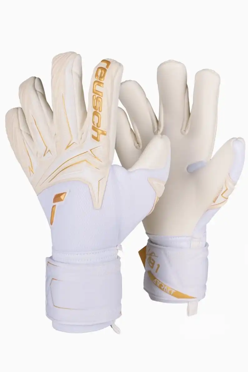 Mănuși Reusch Attrakt AB1 Advance - Alb, Auriu (PSH-5670002-1130-P) Mănuși Portar