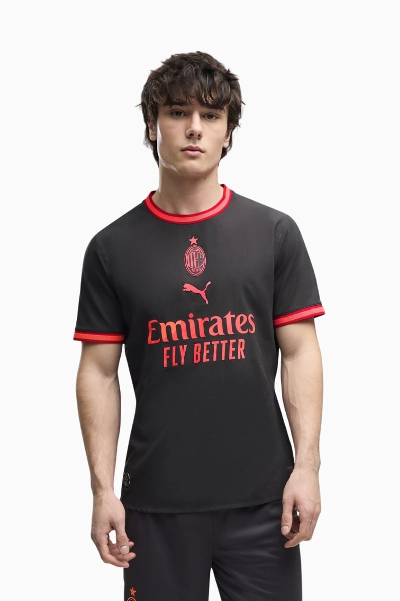 Tricou Puma AC Milan 26/27 Treilea Authentic - Negru