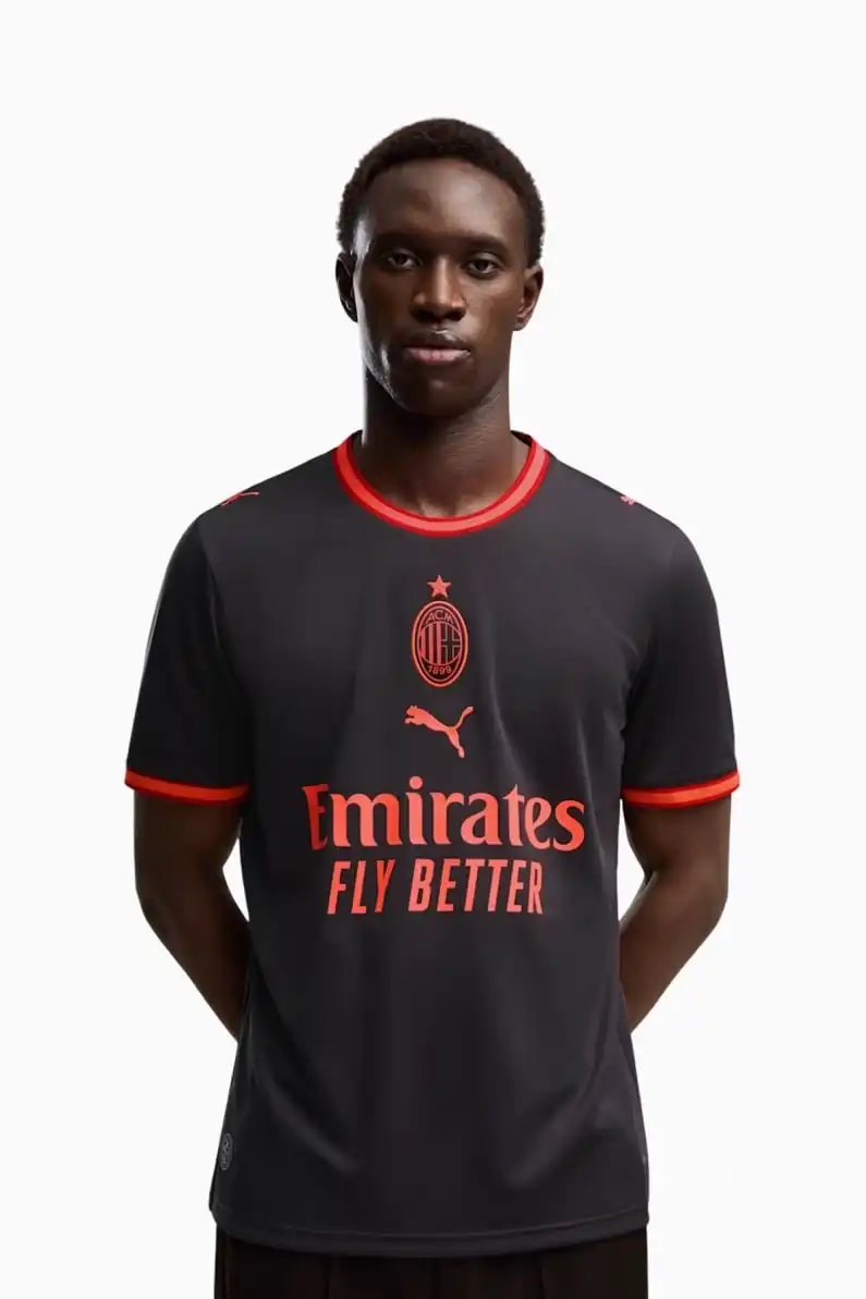 Tricou Puma AC Milan 26/27 Treilea Replica - Negru (PSH-784138 03-P) Tricouri